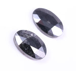 3.68 Ct Black Colored Diamond Oval Cut Diamond Salt And Pepper Diamond Use For Jewerly Unique Diamond
