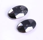 3.68 Ct Black Colored Diamond Oval Cut Diamond Salt And Pepper Diamond Use For Jewerly Unique Diamond