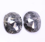 3.59 Ct Black Colored Diamond Oval Cut Diamond Salt And Pepper Diamond Use For Jewerly Unique Diamond