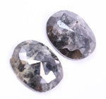 3.59 Ct Black Colored Diamond Oval Cut Diamond Salt And Pepper Diamond Use For Jewerly Unique Diamond