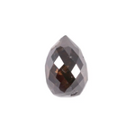 0.79 Ct Briolette Cut Brown Fancy Natural Earth Mined Loose Diamond for Custom Jewelry