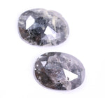3.59 Ct Black Colored Diamond Oval Cut Diamond Salt And Pepper Diamond Use For Jewerly Unique Diamond