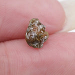 0.70 ct yellow colored raw rough uncut diamond unique loose stone for jewelry