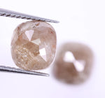 2.34 Ct Brown Colored Diamond Cushion Cut Diamond Salt And Pepper Diamond Use For Jewerly Unique Diamond