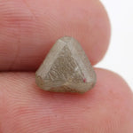 grey colour grey diamond rough, diamond in the rough ring