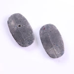 3.52 Ct Oval Cut Diamond Pair Black Colored Diamond Salt And Pepper Diamond Use For Jewerly Unique Diamond