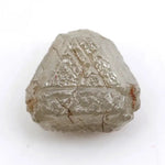 grey colour natural rough diamond, rough diamond ring