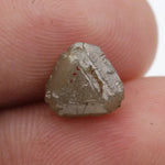 grey colour natural rough diamond, rough diamond ring