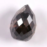 0.79 Ct Briolette Cut Brown Fancy Natural Earth Mined Loose Diamond for Custom Jewelry