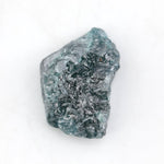 blue color raw rough grey diamond rough diamond engagement ring