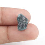 blue color raw rough grey diamond rough diamond engagement ring