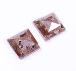 3.37 Carat Princess Shape Natural Diamond Brown Cut Diamond Use For Jewerly Unique Diamond