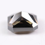 3.46 Ct emerald cut brown lab-grown diamond loose gem, perfect for engagement rings and exquisite fine jewelry.