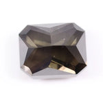 3.46 Ct emerald cut brown lab-grown diamond loose gem, perfect for engagement rings and exquisite fine jewelry.