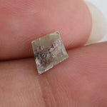 0.42 Ct kite cut brown and grey natural diamond with soft earthy tones and elegant geometric shape for custom jewelry