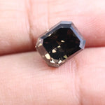 3.46 Ct emerald cut brown lab-grown diamond loose gem, perfect for engagement rings and exquisite fine jewelry.