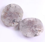 6.95 Ct Cushion Cut Diamond Pair Grey Colored Diamond Pair Use For Jewerly Unique Salt And Pepper Diamond