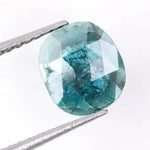 0.39 Ct fancy blue oval cut diamond with vibrant rare color and brilliant sparkle for elegant fine jewelry