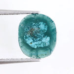 0.39 Ct fancy blue oval cut diamond with vibrant rare color and brilliant sparkle for elegant fine jewelry