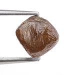 brown colour diamond raw stone, diamond rough rock