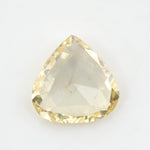 yellow color brilliant pear diamond engagement ring