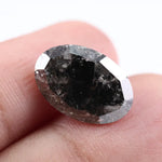 the beauty of a genuine black natural diamond with exceptional brilliance and sparkle