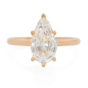 1.68 Ct Unique Pear Cut Diamond 14K Gold Plated Diamond Modern Women Diamond Engagement Ring Wedding Special Diamond Ring