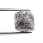 what diamonds look like when found in rough natural stone form grey rough diamond
