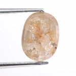1.47 carat natural loose oval cut peach diamond fancy color stone for custom engagement ring