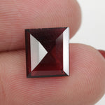 brown colur 5k lab grown square diamond