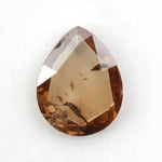 brown colour 1.18 carat diamond ring lab grown