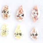 Fancy color lab grown diamonds in pear, oval and marquise shapes, CVD loose stones conflict-free diamonds for fine jewelry making and custom engagement rings.