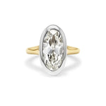 3.00 Ct Oval Cut Diamond 14K Gold Plated Diamond Ring Lab Grown Diamond Engagement Diamond Ring Fancy Wedding Ring
