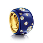 1.20 Ct Unique Designer Round Cut Diamond 14K Gold Plated Diamond Ring Lab Created Diamond Ring Loose Uncut Diamond