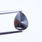 Loose pear cut salt and pepper diamond, pear bezel diamond ring, pear diamond bracelet, and mens diamond and black diamond rings with lab diamonds and may birthstone.