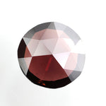 brown color elegant brilliant round cut diamond engagement ring
