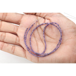 Light purple color rough diamond beads in natural uncut raw form