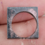 high quality lab grown rough diamond frame for custom jewelry creation
