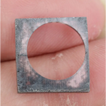 high quality lab grown rough diamond frame for custom jewelry creation