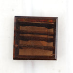 brown color stunning brilliant square cut diamond engagement ring