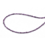 Light purple color rough diamond beads in natural uncut raw form