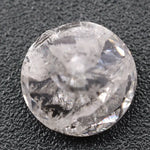2.90 Ct gray black lab grown diamond round cut loose stone with deep smoky tone and brilliant faceting, ideal for premium custom jewelry or modern engagement ring design.