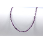 Light purple color rough diamond beads in natural uncut raw form