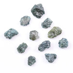 A close-up image of a stunning blue diamond, showcasing its vivid blue hue and brilliance.