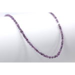 Light purple color rough diamond beads in natural uncut raw form