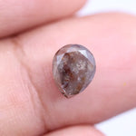 1.25 Ct loose natural red pear cut diamond, pear engagement rings natural diamond, pink diamond loose, 1.5 carat pear diamond, sapphire jewelry.