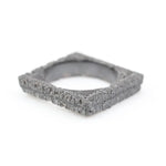 genuine lab grown rough diamond with brilliant crystal structure