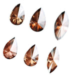 Brown Pear and Marquise Cut Lab Grown Diamonds, Fancy CVD Loose Diamonds for Engagement Rings and Fine Jewelry Design