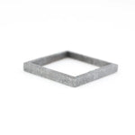 luxury grey lab grown rough diamond with exceptional clarity potential