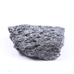 Round black moissanite loose stone with high polish and deep black color